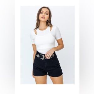NWT Asymmetrical Layered Top